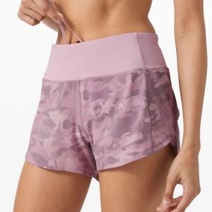 Lululemon Speed Ups Pink Camo